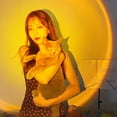 thumbnail image 4 of Projection Lamp 5W Wall Decoration Decoration Projection Lamp; Atmosphere Light 180° Rotating Adjustable Background Projector Lamp, Sunset, 4 of 8