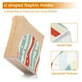 thumbnail image 5 of Yayeee Napkin Holder for Table Kitchen Paper Tissue Organization, Light Blue Pattern, 5 of 8