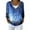 Dark Blue, variant on Women's Fashion Long Sleeve Christmas Snowman Snowflake Print Jacket Cardigan for Holiday Party and Casual Daily Wear,Wine,L
