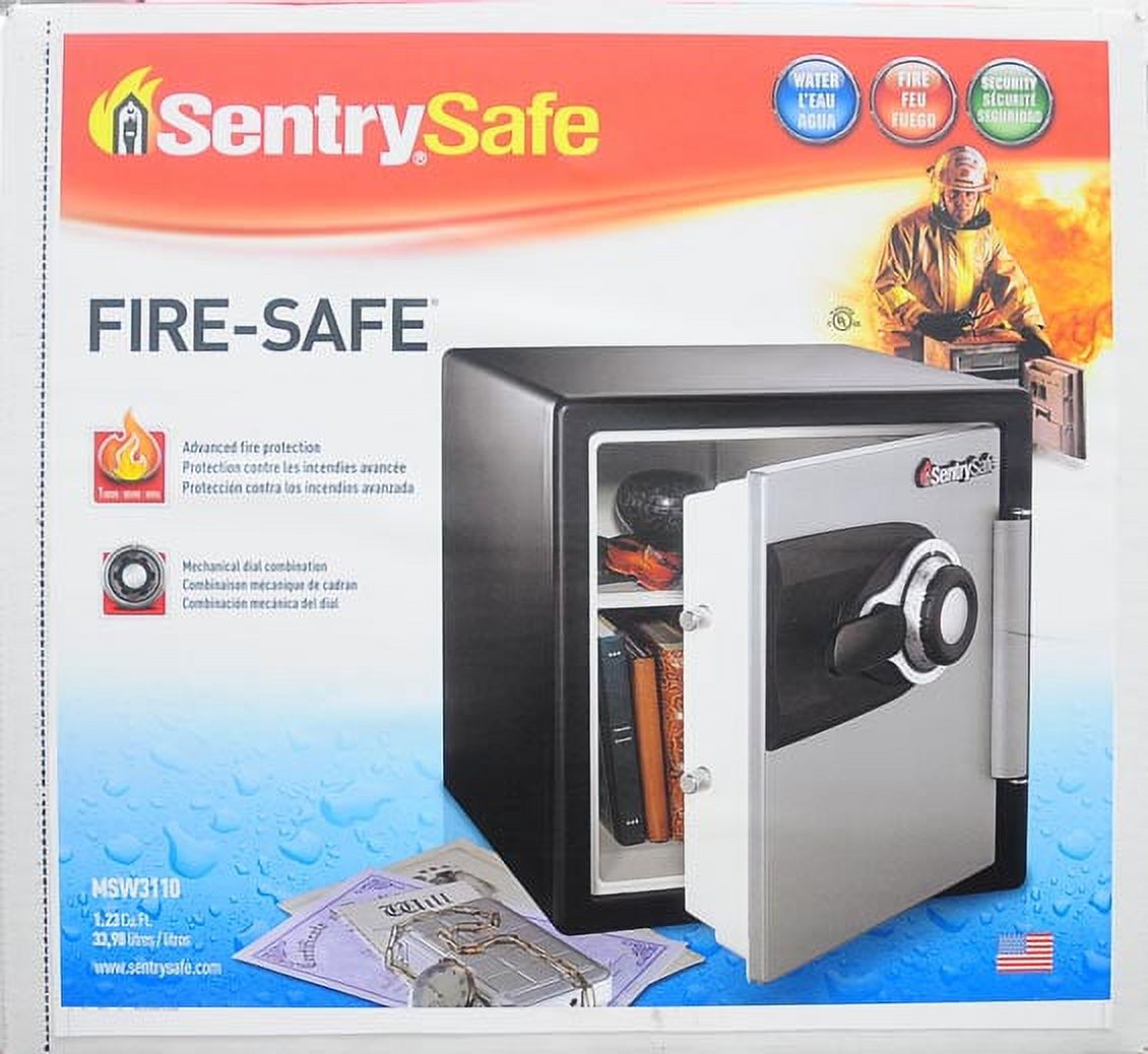 SentrySafe 1.2 cu. ft. Fire and Water Resistant Combination Lock Safe, Msw3110 - image 2 of 4