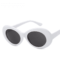 thumbnail image 1 of Gafas de sol de moda de estilo coreano, gafas de sol redondas retro para hombre, gafas de sol para mujer, 1 of 5