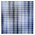 thumbnail image 4 of Kirkland Signature Men's Short Sleeve Sport Shirt Blue Check, X-Large, 4 of 5