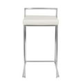 thumbnail image 4 of Heavenly Collection PU Counter Stool with Stainless Steel Frame, 4 of 7