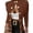 Brown, variant on Womens Argyle Cable Cardigans Stand Collar Long Sleeve Metal Button Front Casual Lightweight Cardigan for Women Beige-S