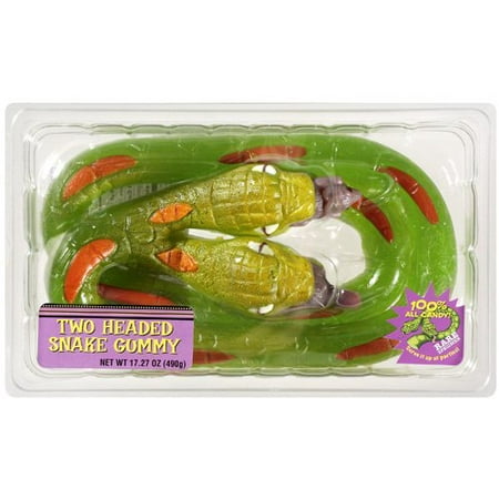Frankford Candy & Chocolate Co.: 2 Headed Snake Gummy, 17.27 oz