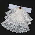 thumbnail image 5 of Ticikt Lace Jabot Necktie Ruffle Neckwear Collar with Embroidered Detailing, 5 of 9