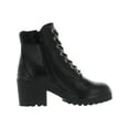 thumbnail image 2 of Wild Pair  Womens Bentli P Nubuck Embellished Combat & Lace-up Boots, 2 of 3
