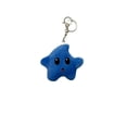thumbnail image 1 of Cute Star Keychain Star Shaped Key Ring Soft Stuffed Star Charm for Backpack Purse Keys Kids, 1 of 9