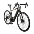 thumbnail image 3 of Ozark Trail 700C Rebel+ Drop Bar Electric Gravel Bike, Class 1 Mid-Drive, Medium Frame, Fits Riders 5'5"-5'11", Black, Adult, Unisex, Online Only, 3 of 9