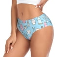thumbnail image 2 of Balery Funny Cute Teeth Ropa Interior de Algodón para Mujer con Dibujo – Braguitas Cómodas y Elásticas, Estilo Clásico-X-Large, 2 of 6
