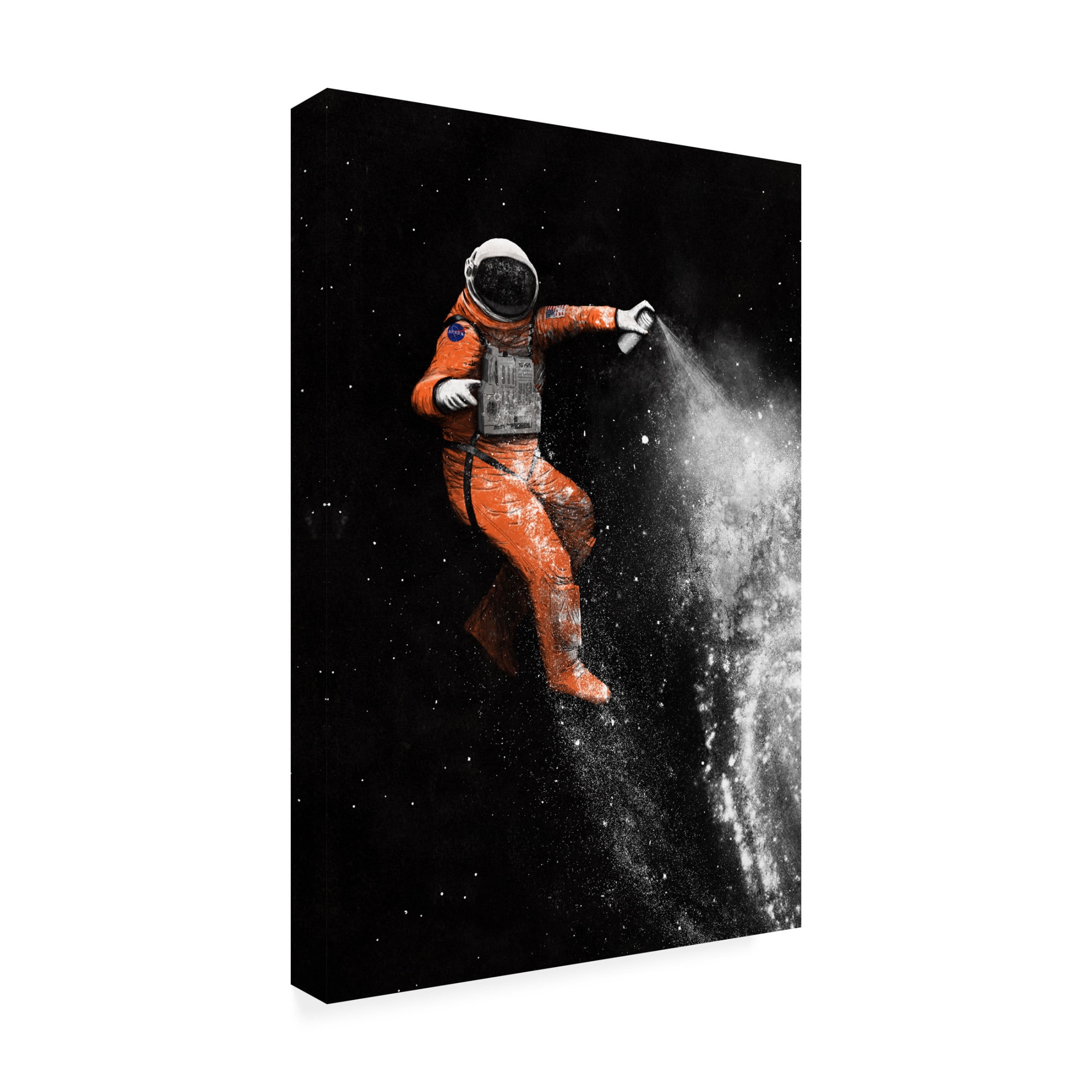 Trademark Fine Art Florent Bodart Astronaut Canvas Wall Art