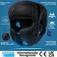 thumbnail image 2 of Casco de boxeo RDX para niños, acolchado, ajustable, para Kara Muay Thai, 2 of 7