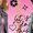 DESERT PINK, variant on Barbie - Yearbook Scribble - Youth Girls Fitted Short Sleeve T-Shirt