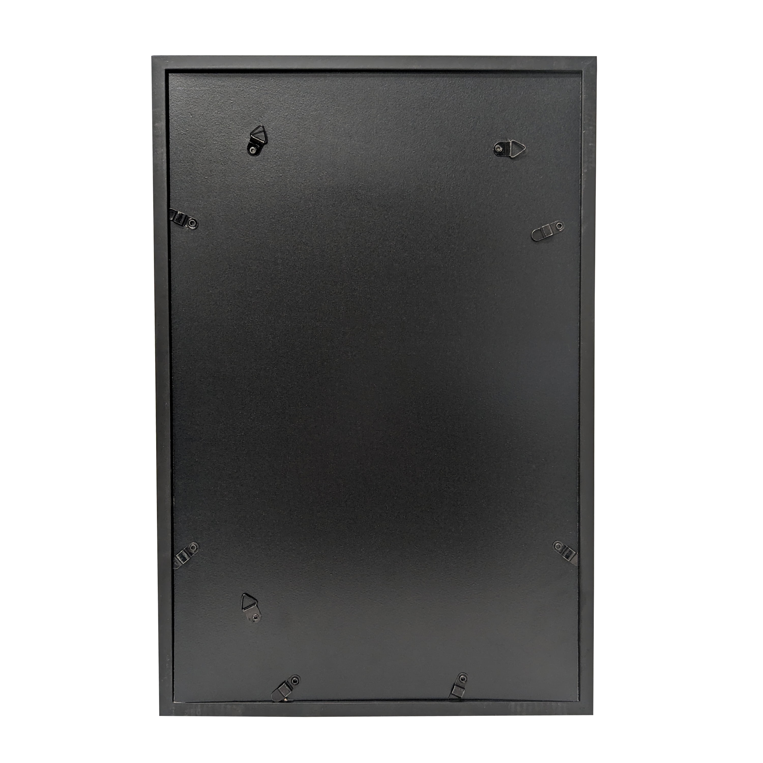 (2 pack) Mainstays – 11x17 Picture Frame – Black Gallery Linear Program Wall Photo Frame