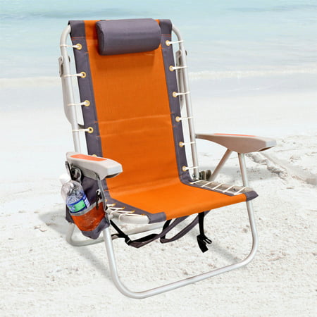 Rio 5 pos LayFlat Ultimate Backpack Beach Chair w/ (Best Backpack Beach Chair 2019)