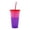 Pink, variant on Visland Changing Cups Blank Cups 24oz Reusable Tumbler with Lids and Straws,BPA Free Reusable Plastic Cold Drink Cups with Lids and Straws, Smoothie Cups,Party Cups