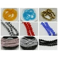 thumbnail image 2 of U8MO 100pcs 6mm Bicone bead Faceted Crystal Glass Beads Color For Choice-Royal Blue, 2 of 8