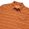 thumbnail image 4 of Men's Howler Brothers Texas Orange Texas Longhorns Jacquard Ranchero Polo, 4 of 7
