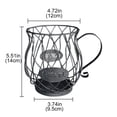 thumbnail image 3 of Cup Shaped Coffee Pod Holder Storage Rack For Counter Coffee Bar Collapsible Dish Drainer Baby Bottle Rack Dryer over The Sponge Holder Drying Rack Stainless Steel Rolling Rack for Dish Racks for, 3 of 4