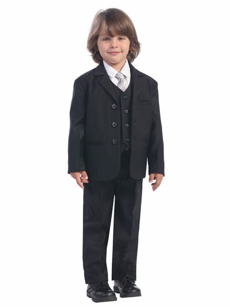 boys black formal trousers