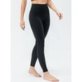 thumbnail image 5 of Women's High Waist Lounge Leggings Ultra Soft Workout Running Yoga Pants, Black, L, 5 of 7