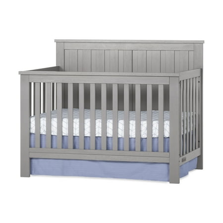 UPC: 0849801001546 | Child Craft Calder 4-in-1 Convertible Crib Brushed Pebble Gray