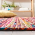 thumbnail image 4 of SAFAVIEH Braided Beckah Bordered Reversible Area Rug, Natural/Multi, 6' x 9', 4 of 11