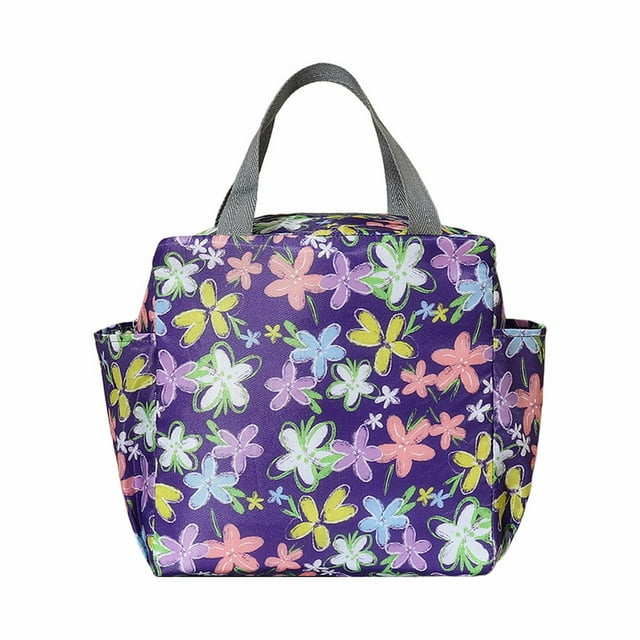 Lunch Bag with Practical Bento Packaging for Daily Use and Work Themed Aluminum Foil Thickened Cloth Bag