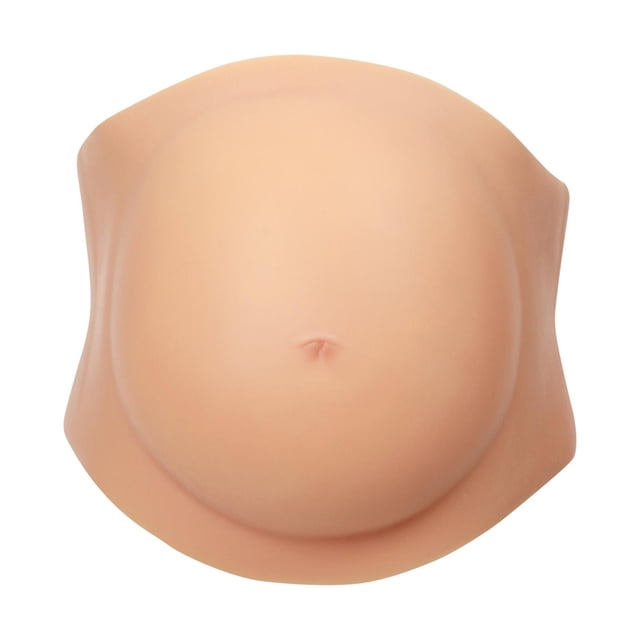 Barriga falsa ligera para película, accesorio para disfraz, cosplay, publicidad, series de televisión, escenario Beige