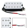 thumbnail image 5 of Electric Guitar Humbucker Pickups Bridge Alnico V Pickup White, 5 of 5