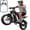 Brown-48V 25AH-Anti-Theft Alarm, variant on 750W Electric Bike for Adults,48V 25Ah Max 90 Miles & 28Mph Electric Bicycle,20’’ Fat Tire Mountain Bike Disc Brakes TUV Rheinland Certified