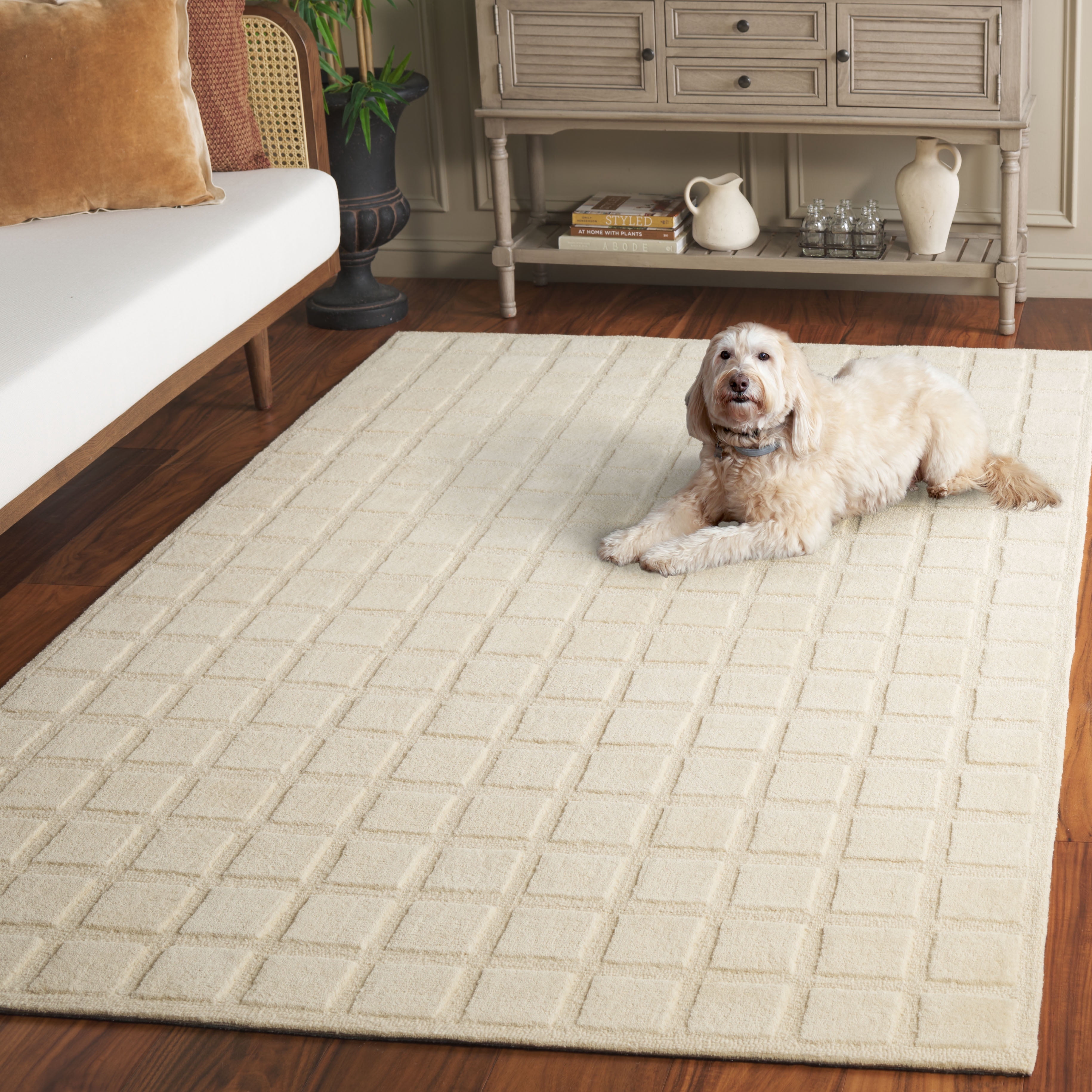 Safavieh Genre Ralph Geometric Area Rug, Beige, 5' x 8'