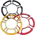 thumbnail image 3 of Bicicletas Platos Bicicleta de cadena simple 130BCD 56T Mountain Road rojo Sunnimix Plato de bicicleta, 3 of 8