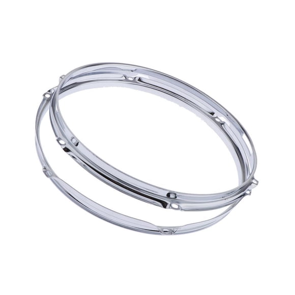 Advancent Zinc Alloy Die Cast Snare Drum Hoops Holes Parts 1.5mm 13inch Accessories 6 Accesorios para instrumentos musicales