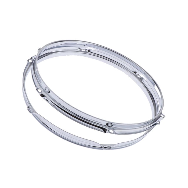 Greeniant Los aros del tambor de la trampa del molde de la aleación del cinc parten los accesorios 1.5m m 13inch 6 agujeros Accesorios para instrumentos musicales