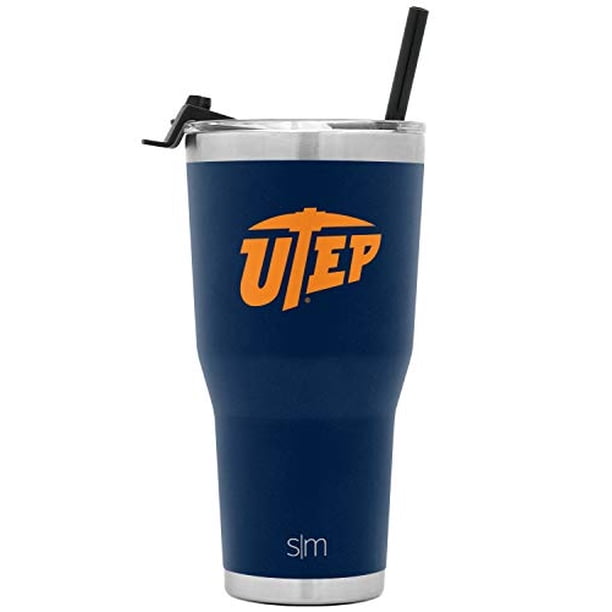 Vaso Simple Modern de acero inoxidable de 900 ml con licencia de la NCAA