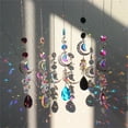 thumbnail image 6 of Clearance! Nomeni Ornaments Crystal Suncatcher Moon Star Gather Light Ornaments Flower Garden Window Hanging Ornaments Party Decorations Home Decor, 6 of 8