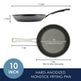 thumbnail image 3 of Rachael Ray Cook + Create 10 inch Hard Anodized Nonstick Frying Pan, Black, 3 of 11