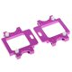 thumbnail image 1 of Soporte de de Suspensión de Caja de Cambios Trasera de Aluminio 2 Uds para HSP 94111 94107 94108 Púrpura Baoblaze Piezas de actualización de coche RC, 1 of 6