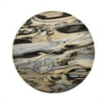 thumbnail image 6 of Spitiko Homes Marble Tripod table with brass inlay Grey/Gold 16", 6 of 8