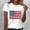 A757 White, variant on Xdegoge 4th Of July Patriotic T Shirt for Women USA American Flag Graphic Short Sleeve Crewneck Stars And Stripes Casual Loose Fit Summer Tops Sparkle Print Independence