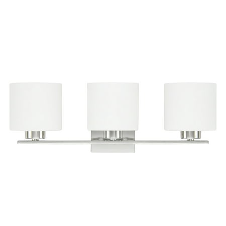 

Capital Lighting 8493-103 Steele 3 Light 23 Wide Bathroom Vanity Light - Chrome