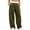Army Green, variant on Women’s Wide Leg Sweatpants Fashion Drawstring Color Patchwork Elastic Waist Casual Loose Daily Sweat Pants Pink S