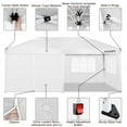 thumbnail image 6 of SANOPY 10'x20' Pop Up Canopy Tent Instant Setup with 6 Sidewalls, Ez Up Outdoor Canopy Commercial Grade , UPF 50+ Sun Protection & Waterproof for Party, Market, Backyard Events, 6 of 13