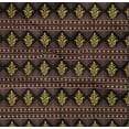 thumbnail image 4 of oneOone Organic Cotton Poplin Twill Fabric Diamond & Paisley Block Print Fabric BTY 42 Inch Wide, 4 of 4