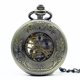 thumbnail image 5 of Deffrun Fash Roman Numerals Machanical reloj de bolsillo colgante, 5 of 5
