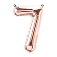 thumbnail image 1 of Globo Metalizado Gigante Forma de Numero 76 cm Celebraciones rosa, 1 of 3