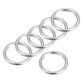 thumbnail image 1 of Unique Bargains 316 Acier Inoxydable Anneau Rond 35mm ID 5mm d'Épaisseur 6 Pack, 1 of 5