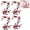 A, variant on Cherry Blossom Iron Patch, Embroidered Flower Applique & Iron On Design, DIY Clothing Decoration for Jackets Jeans Backpacks Tote Bags