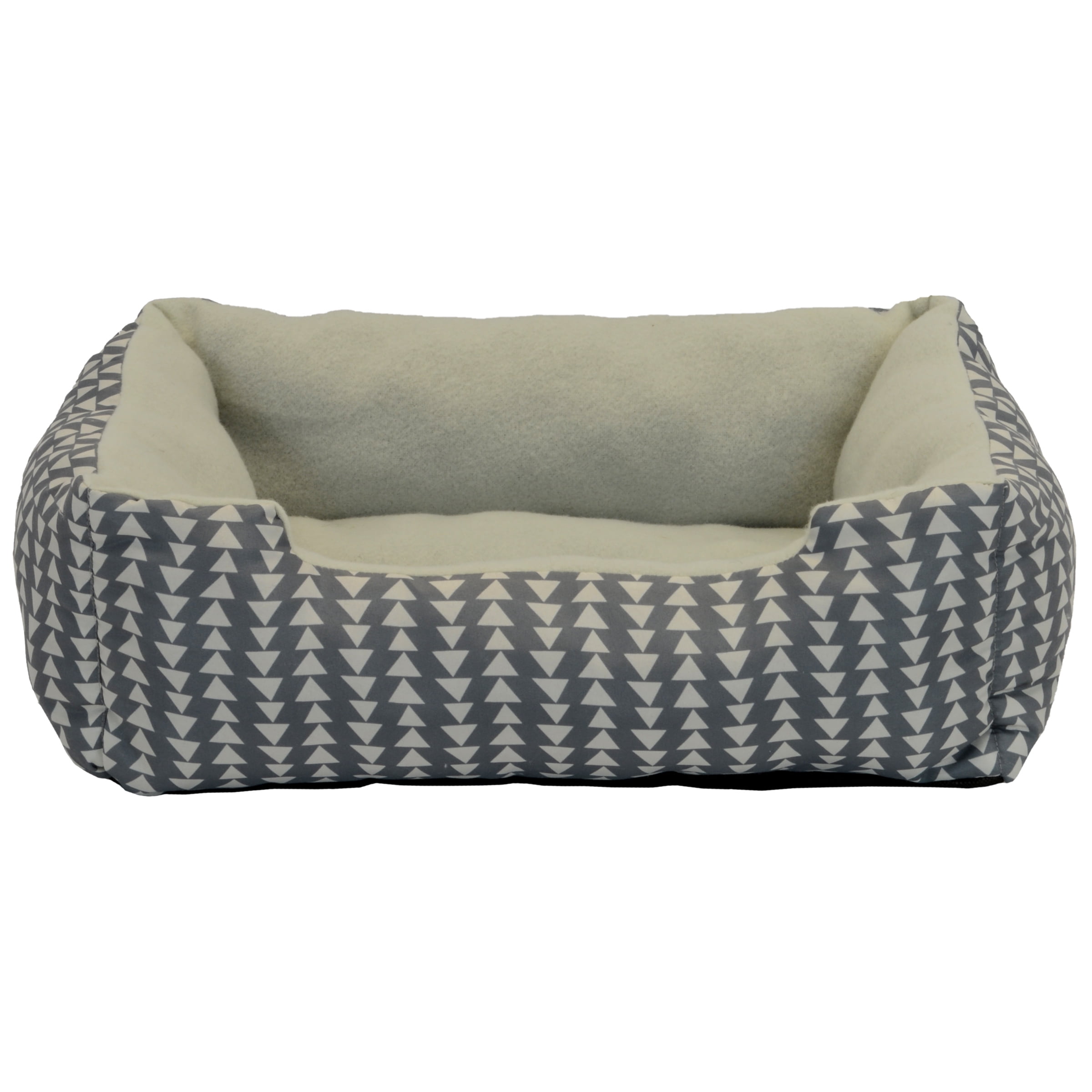 Vibrant Life Luxe Cuddler Pet Dog Bed, Small, Gray